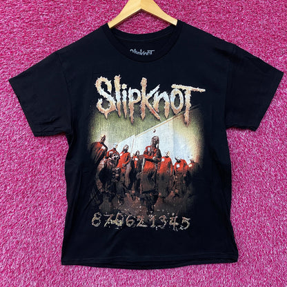 Slipknot Here Comes The Pain 25th Anniversary Tour T-Shirt Large