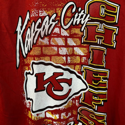 Junk Food Clothing Women's Kansas City Chiefs Logo T-Shirt Small