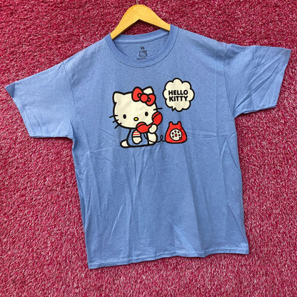 Sanrio Hello Kitty Red Telephone Kawaii T-Shirt Extra Small
