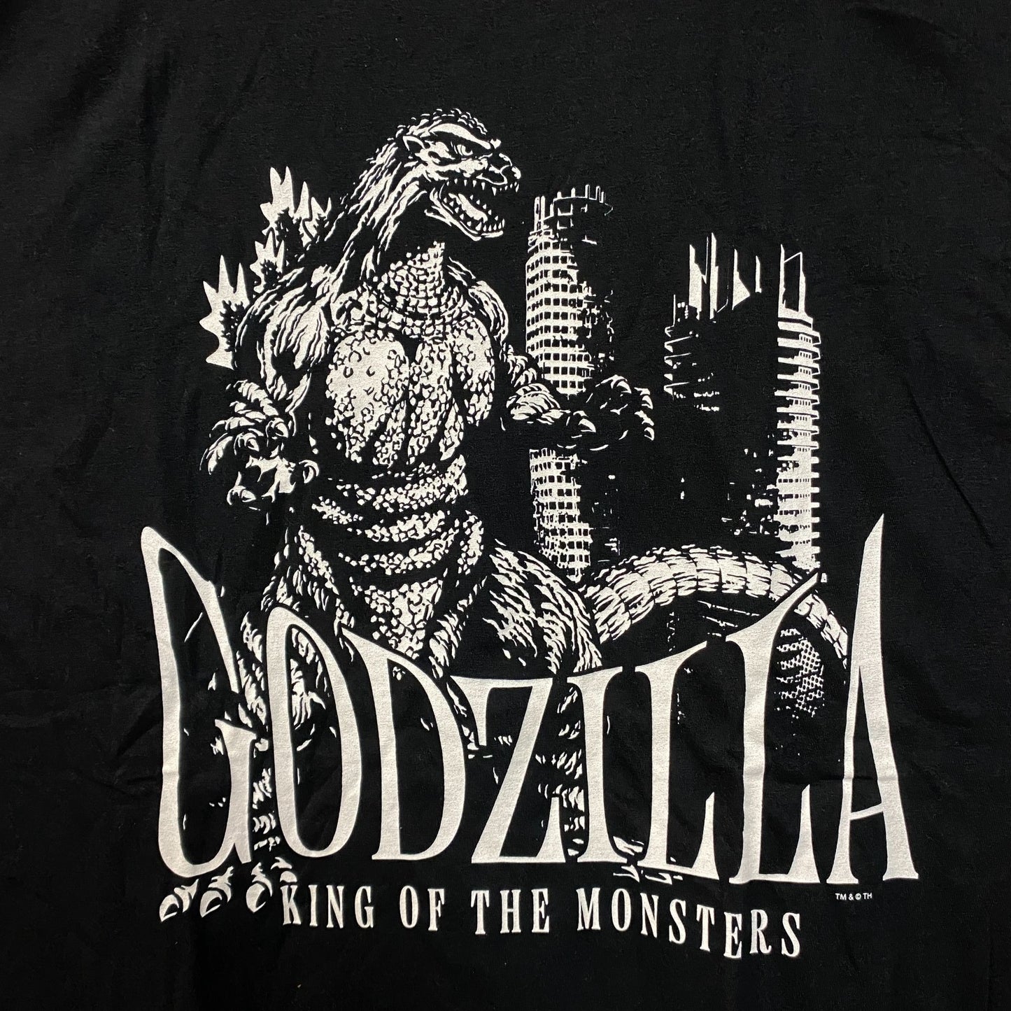 King of Monsters Godzilla Anime Movie Poster T-Shirt 2XL