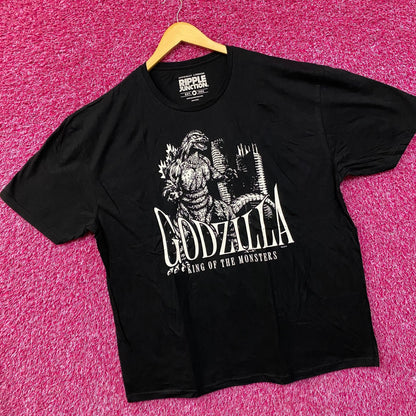 King of Monsters Godzilla Anime Movie Poster T-Shirt 2XL