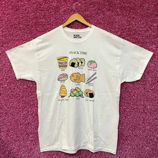 Snack Time Kawaii Snacks Tshirt size 1