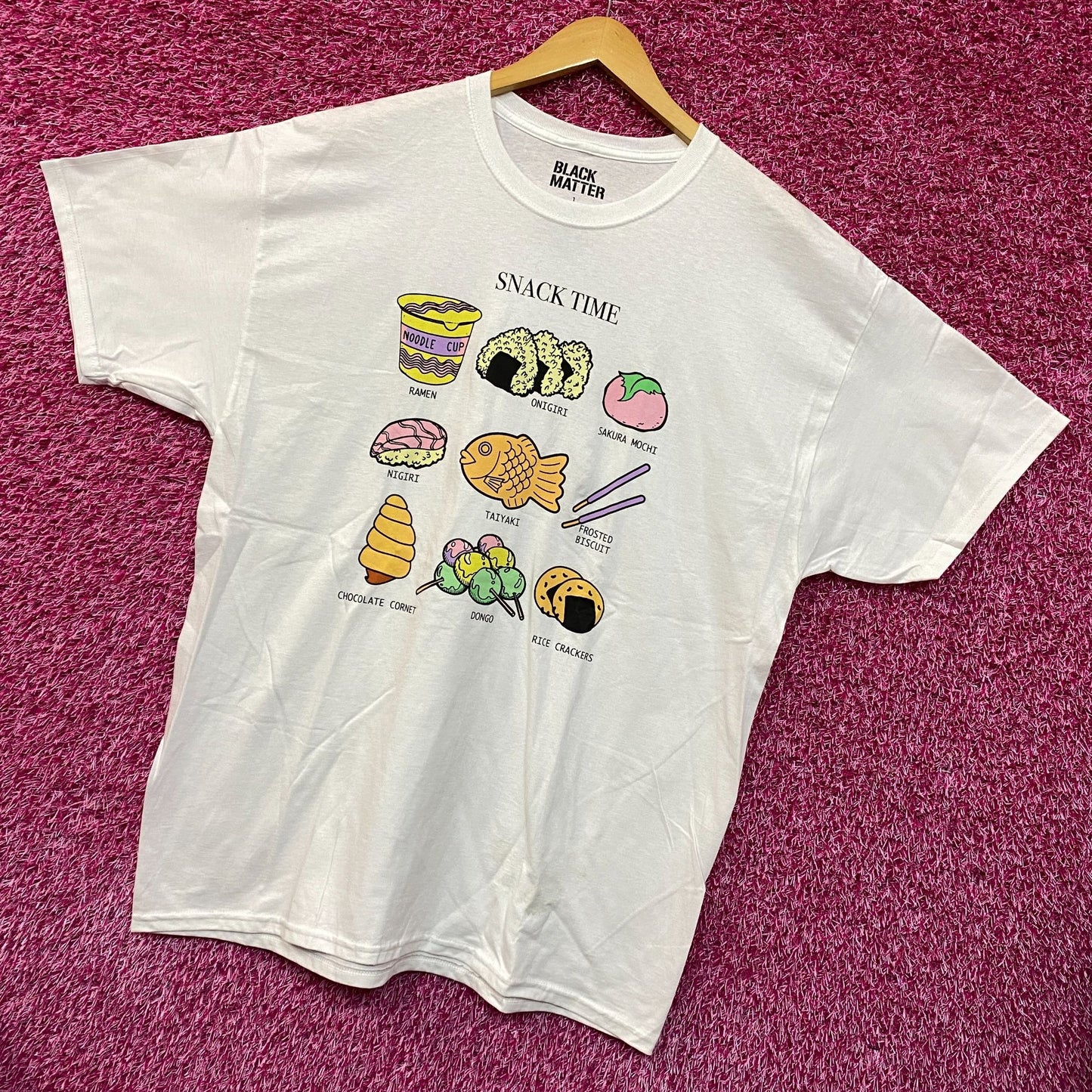 Snack Time Kawaii Snacks Tshirt size 1
