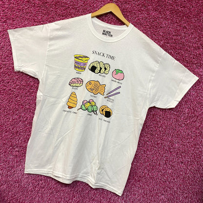 Snack Time Kawaii Snacks Tshirt size 1