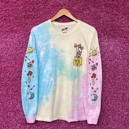 Alab tie dye LS shirt size medium