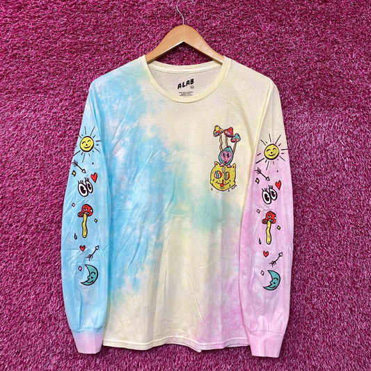 Alab tie dye LS shirt size medium
