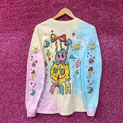 Alab tie dye LS shirt size medium