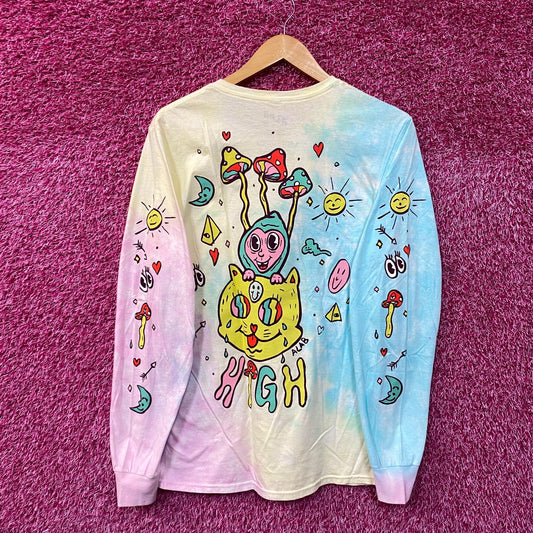 Alab tie dye LS shirt size medium
