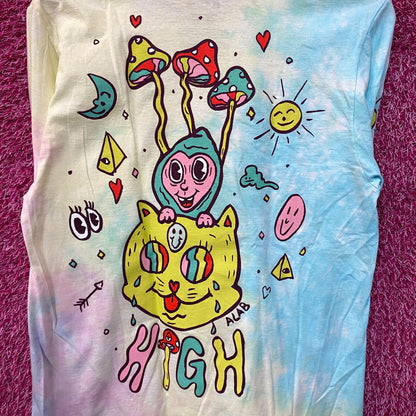 Alab tie dye LS shirt size medium