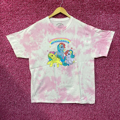 My Little Pony Graphic Print Pink Tie Dye T-Shirt Size XL