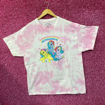 My Little Pony Graphic Print Pink Tie Dye T-Shirt Size XL