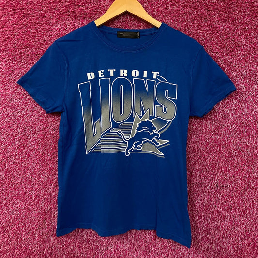 Junk Food Clothing Detroit Lions Vintage Style Women's Tee XS