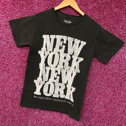 Junk Food New York So Nice They Named It Twice T-Shirt XS