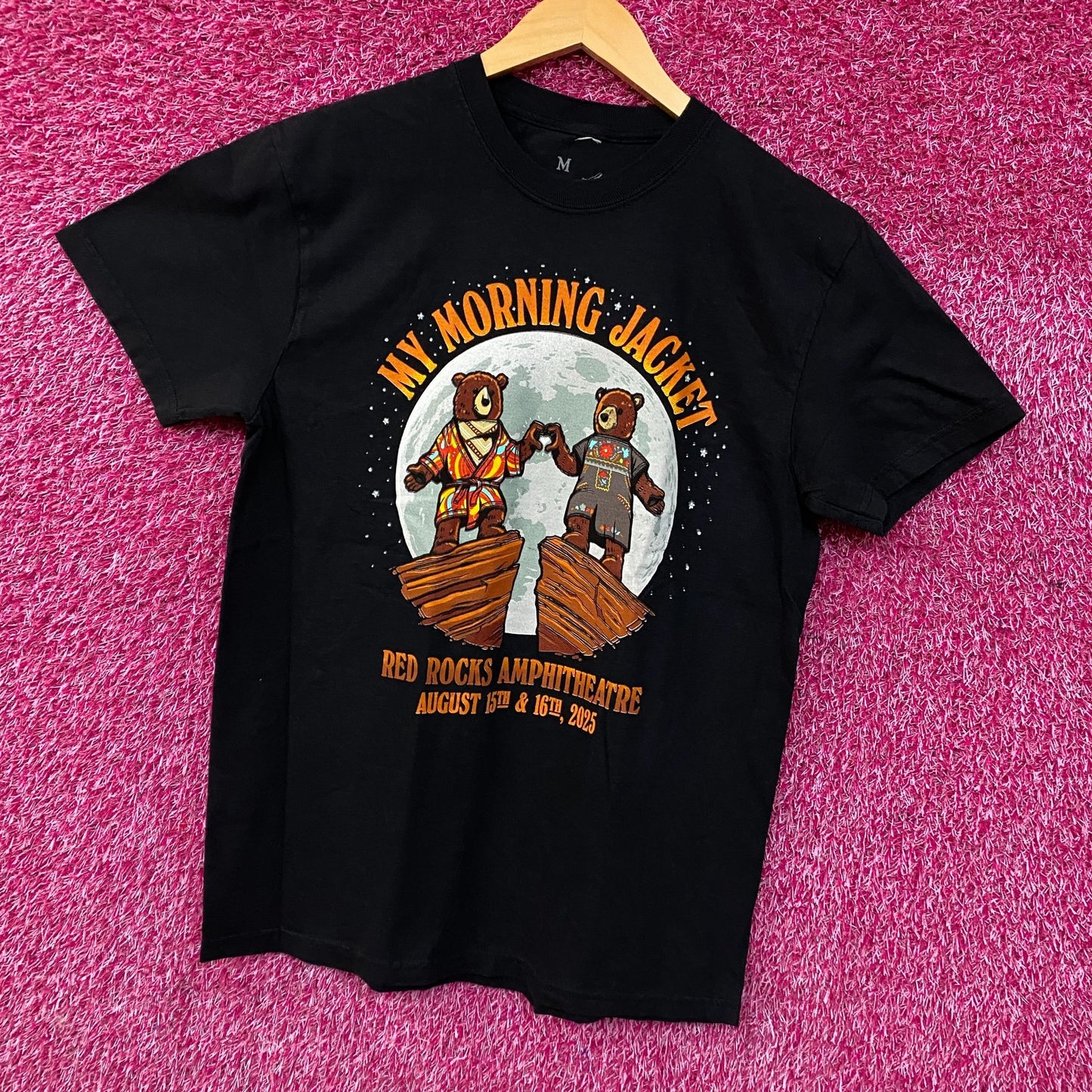 My Morning Jacket Red Rocks Amphitheatre Concert Rock T-Shirt Medium