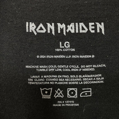 Iron Maiden The Future Past Tour '23 Circle Art T-Shirt Large