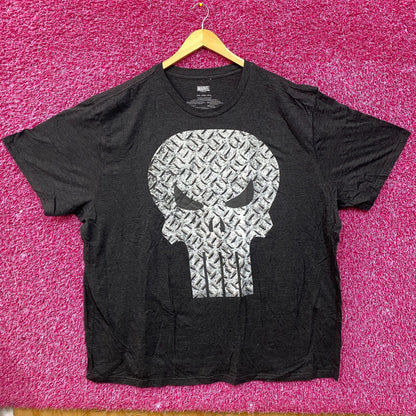 Marvel The Punisher Skull Logo Graphic T-Shirt 5XL