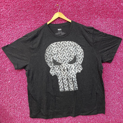 Marvel The Punisher Skull Logo Graphic T-Shirt 5XL