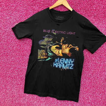 Lenny Kravitz "Blue Electric Light" Album Cover T-Shirt Medium