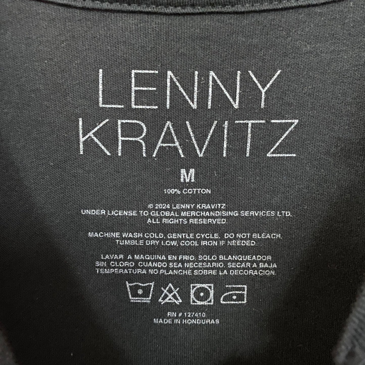 Lenny Kravitz "Blue Electric Light" Album Cover T-Shirt Medium
