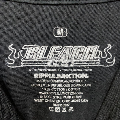 Bleach Ichigo Kurosaki Bankai and Hollow Mask Anime Graphic Design T-Shirt M