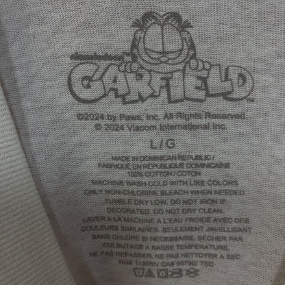 Garfield Hungry and Dangerous Graphic T-Shirt Large