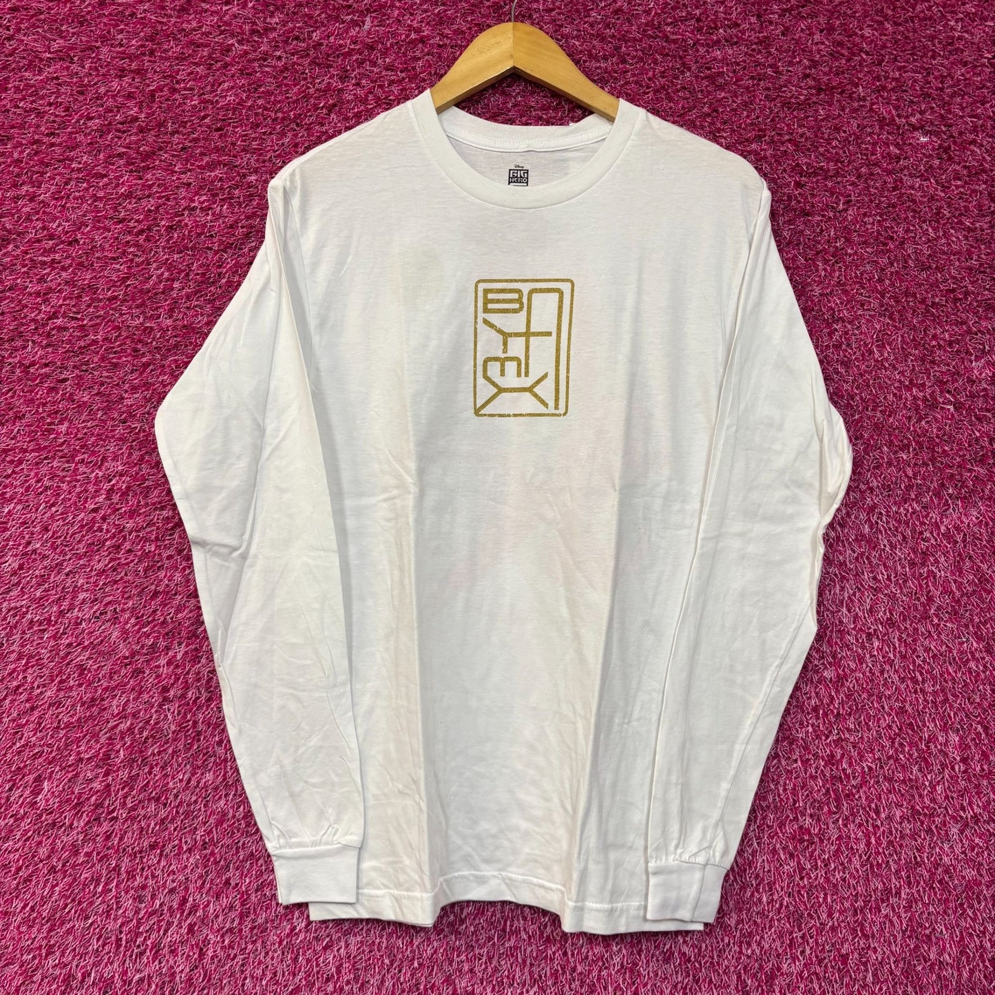 Disney Big Hero 6 Graphic Design Long Sleeve T-Shirt SM