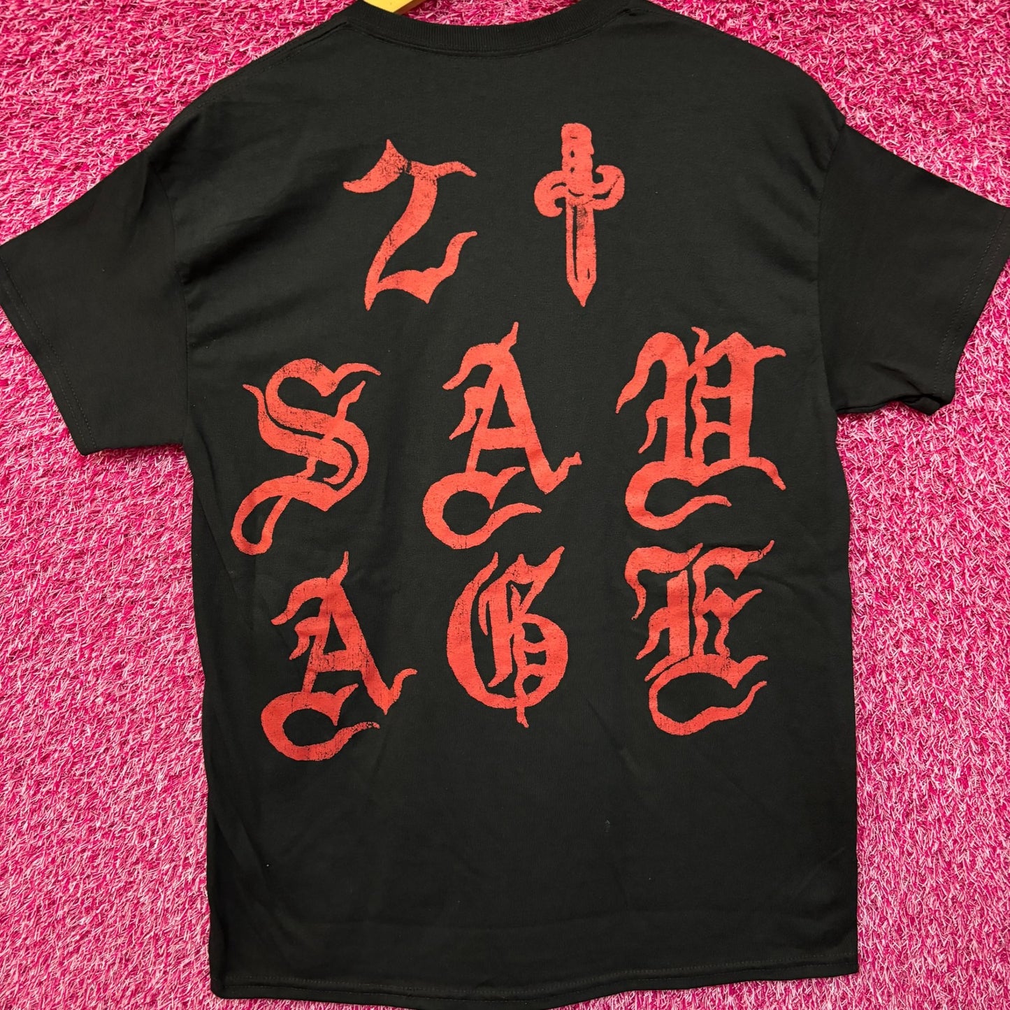 21 Savage European Rap Tour Tshirt size Small