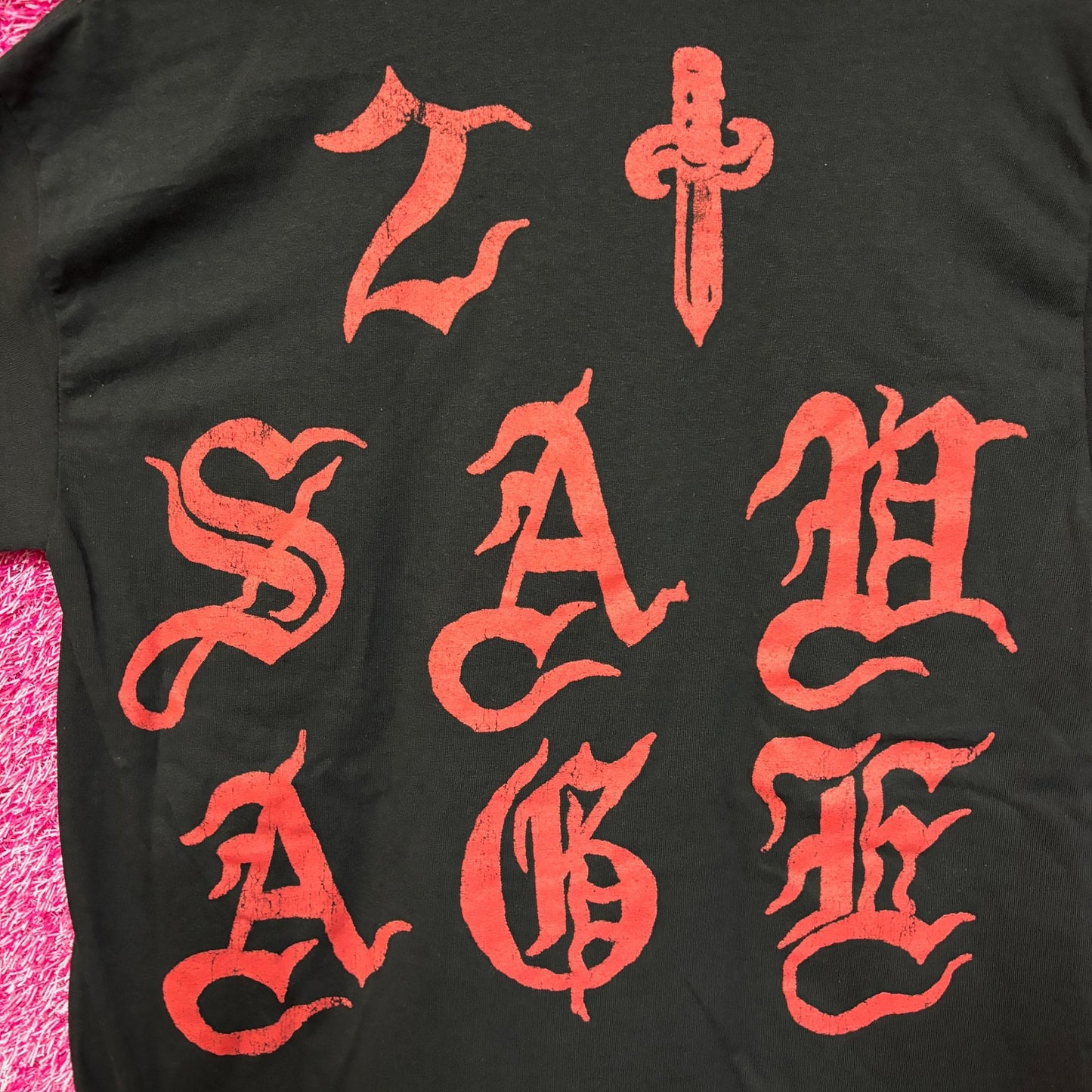 21 Savage European Rap Tour Tshirt size Small