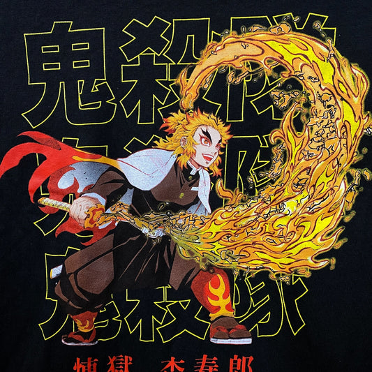 Rengoku Fire Demon Slayer shirt size Small
