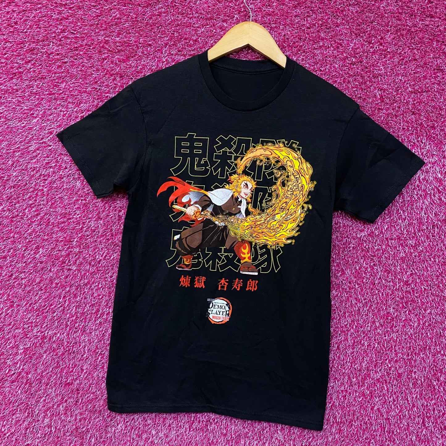 Rengoku Fire Demon Slayer shirt size Small