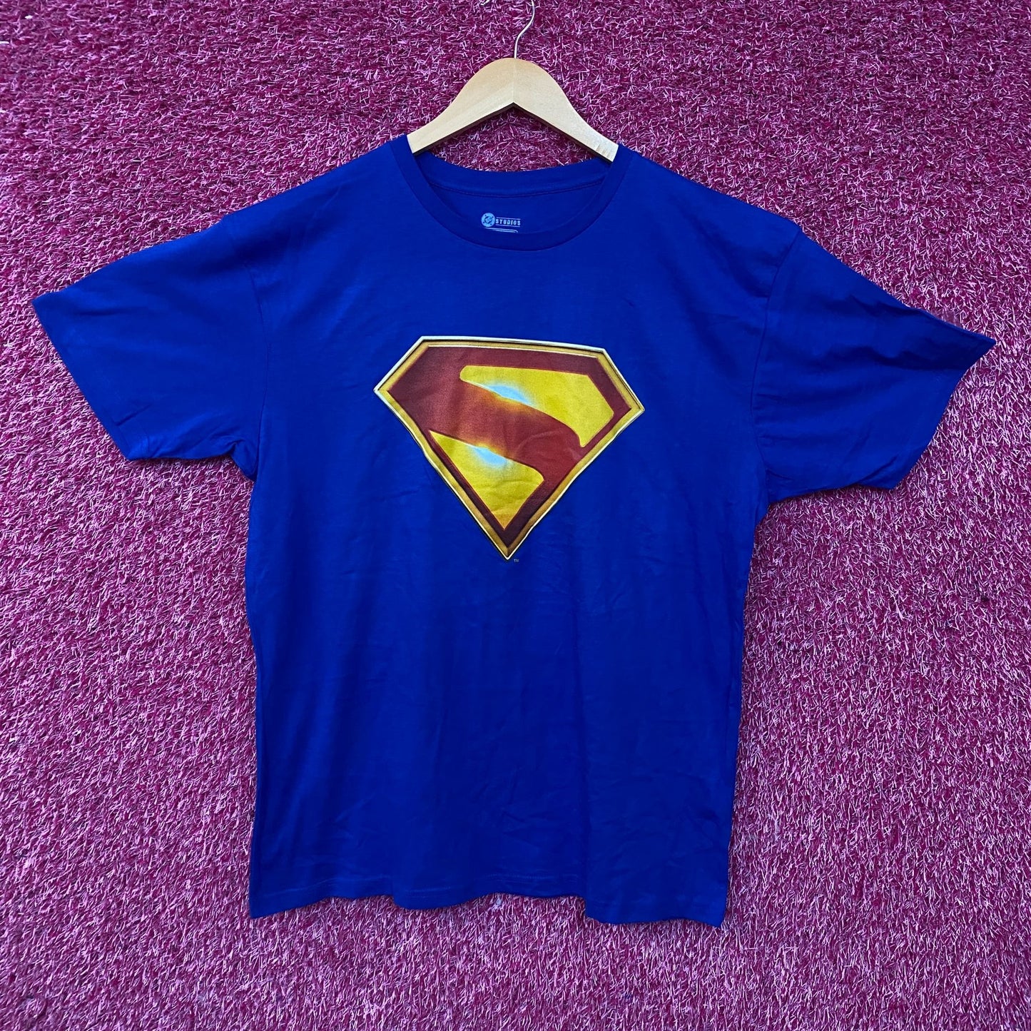 DC Comics Superman Logo Graphic T-Shirt Large
