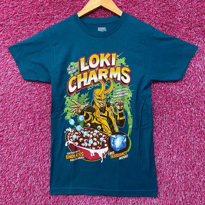 Marvel God of Mischief Loki Charms T-Shirt Extra Small