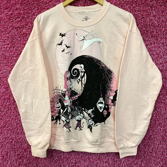 Disney The Nightmare Before Christmas Graphic Crewneck Sweatshirt Medium