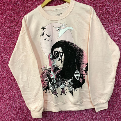 Disney The Nightmare Before Christmas Graphic Crewneck Sweatshirt Medium