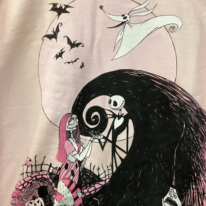 Disney The Nightmare Before Christmas Graphic Crewneck Sweatshirt Medium