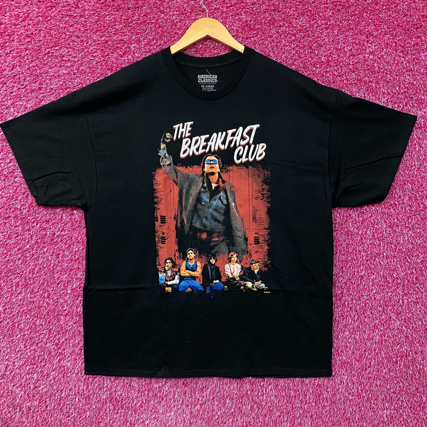 The Breakfast Club Detention Crew tshirt size 2XL