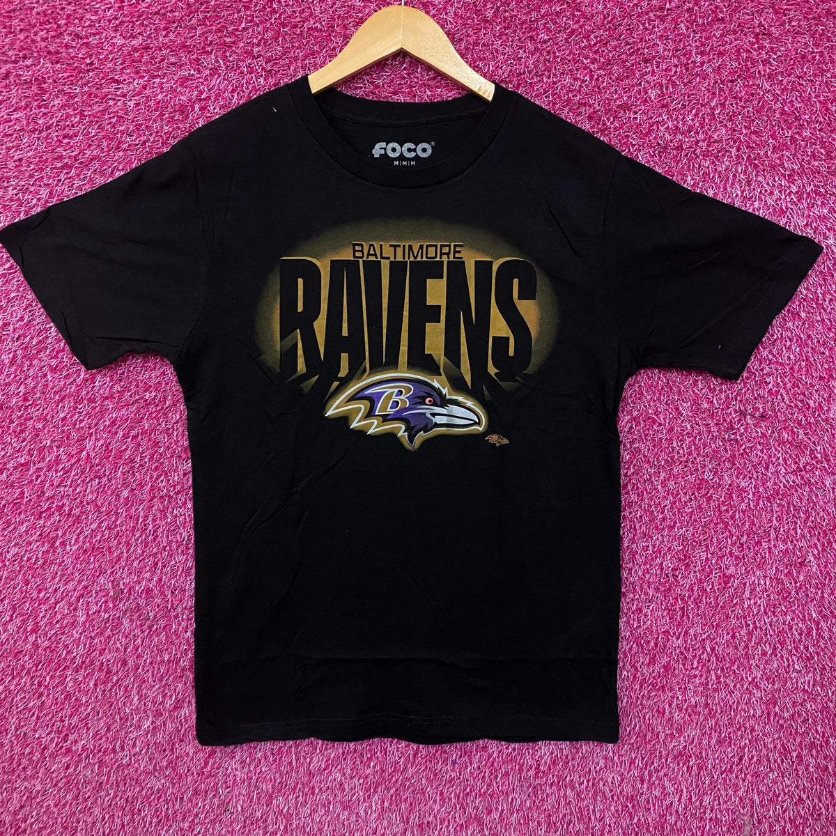 FOCO NFL Baltimore Ravens Team Logo Graphic T-Shirt Medium