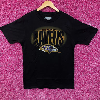 FOCO NFL Baltimore Ravens Team Logo Graphic T-Shirt Medium