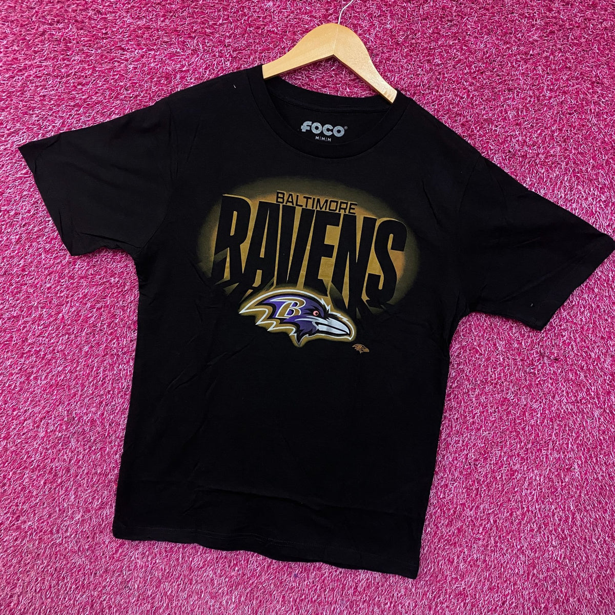 FOCO NFL Baltimore Ravens Team Logo Graphic T-Shirt Medium