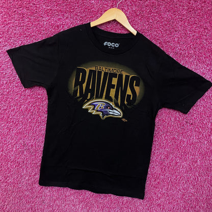 FOCO NFL Baltimore Ravens Team Logo Graphic T-Shirt Medium