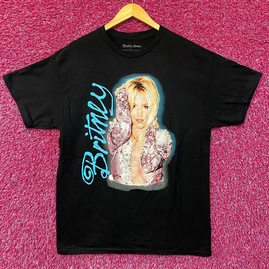 Britney Spears Airbrushed Stone Wash T-Shirt Large