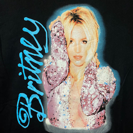 Britney Spears Airbrushed Stone Wash T-Shirt Large