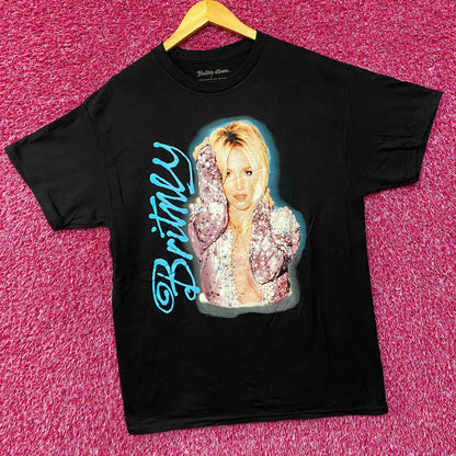Britney Spears Airbrushed Stone Wash T-Shirt Large