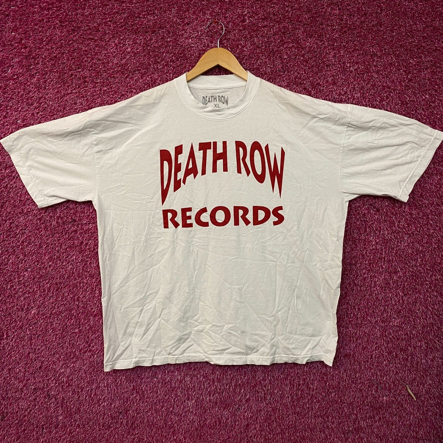 Death Row Records Logo Graphic T-Shirt XL