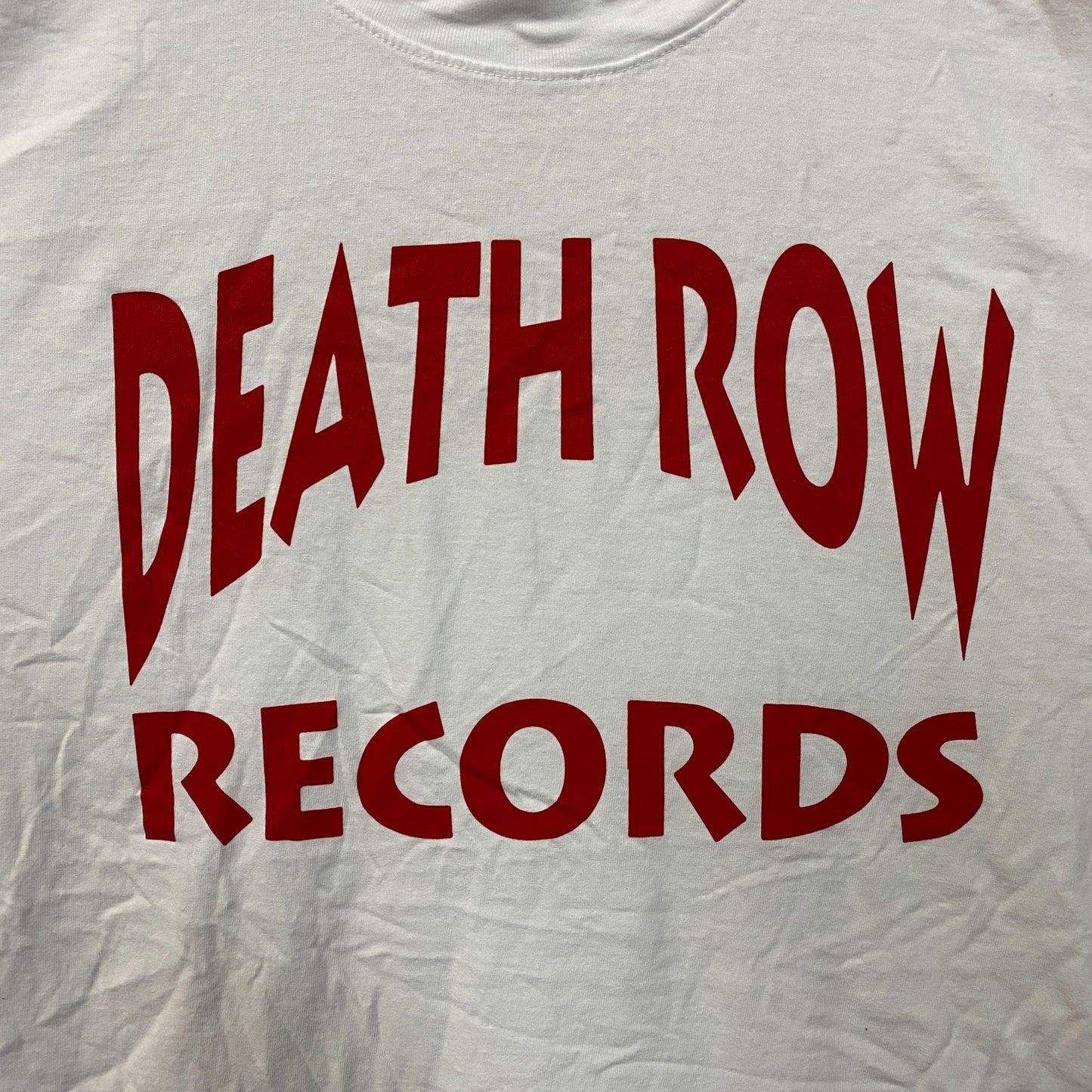 Death Row Records Logo Graphic T-Shirt XL