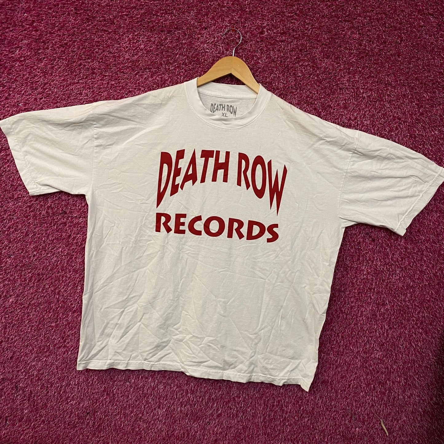 Death Row Records Logo Graphic T-Shirt XL