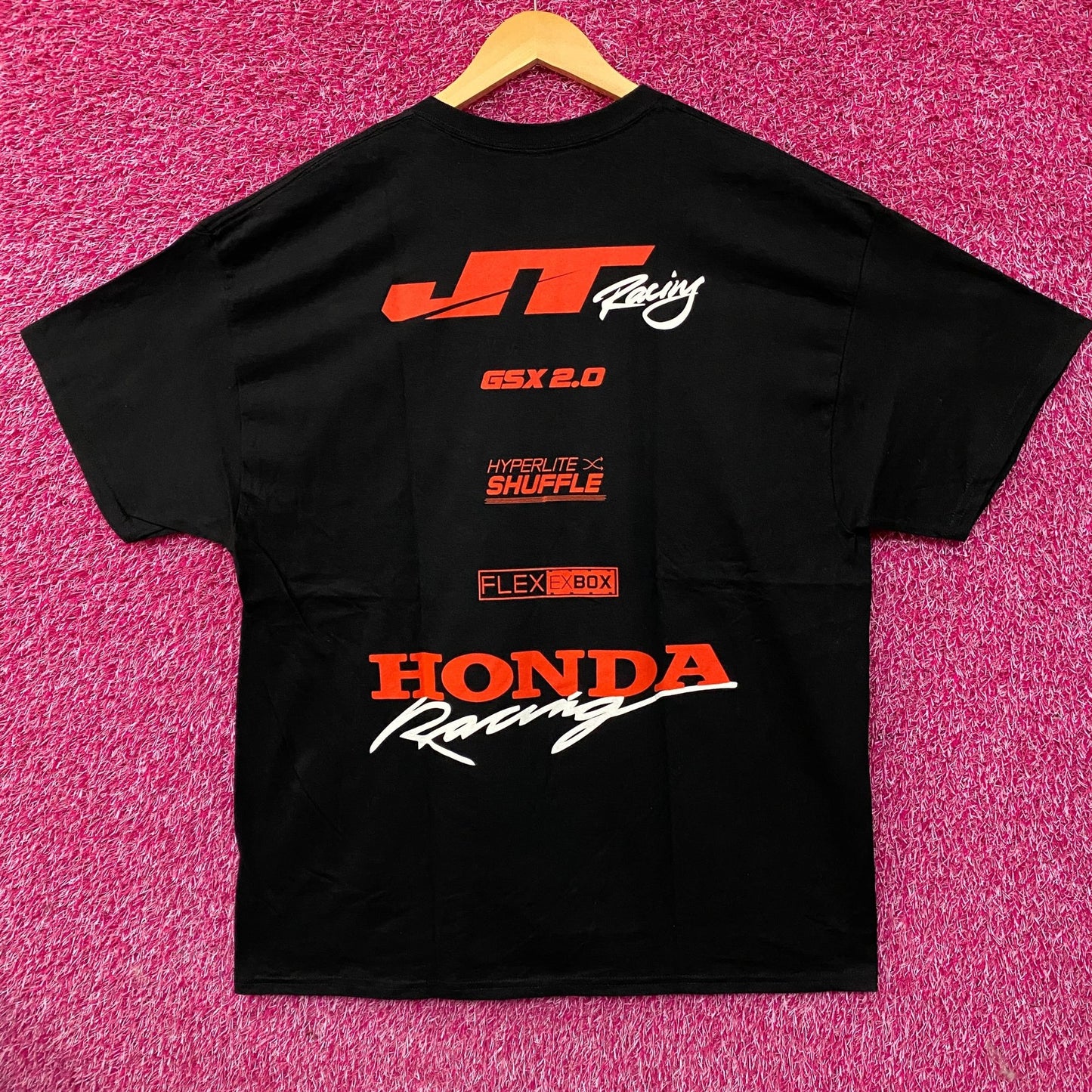 JT Racing x Honda Gamble Graphic T-Shirt XL