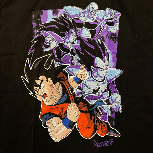Dragon Ball Z Goku & Vegeta Frieza Force Anime T-Shirt Large