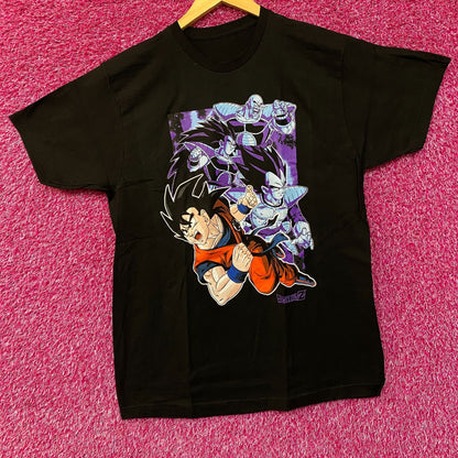 Dragon Ball Z Goku & Vegeta Frieza Force Anime T-Shirt Large