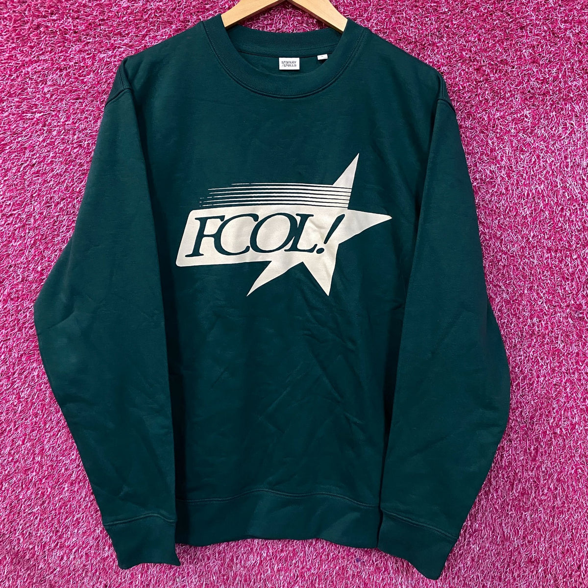 Finneas FCOL! Star Crewneck Pullover Sweatshirt Large